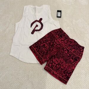 Peloton Tank and Biker Short Set